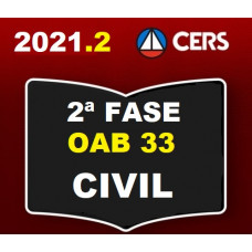 2ª (segunda) Fase OAB XXXIII (33º Exame) - DIREITO CIVIL - CERS 2021