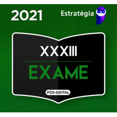 RATEIO OAB 1ª FASE XXXIII (33)  -  ESTRATÉGIA - XXXIII EXAME DE ORDEM - 2021