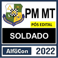 RATEIO PM MT PÓS EDITAL SOLDADO ALFACON 2022