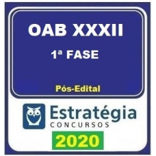RATEIO OAB 1ª FASE XXXII (32)  -  ESTRATÉGIA - XXXII EXAME DE ORDEM