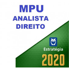MPU - ANALISTA - DIREITO - ESTRATEGIA 2020